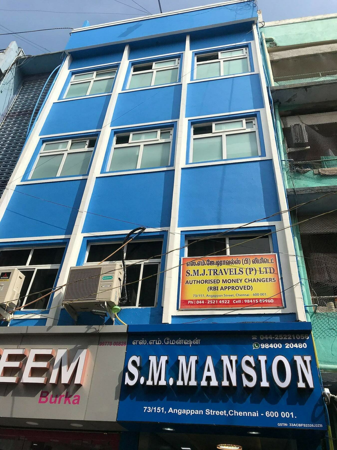 Sm Mansion Near Harbour & High Court Hotel เชนไน ภายนอก รูปภาพ